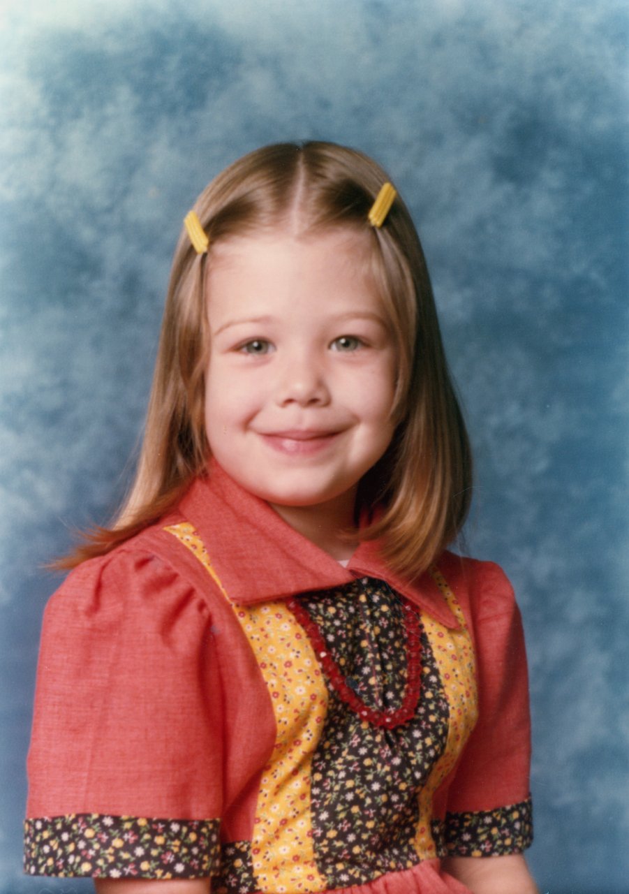 Jen in Kindergarten Oct 1978